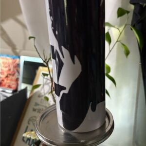 Abstract Black and White Home Accent